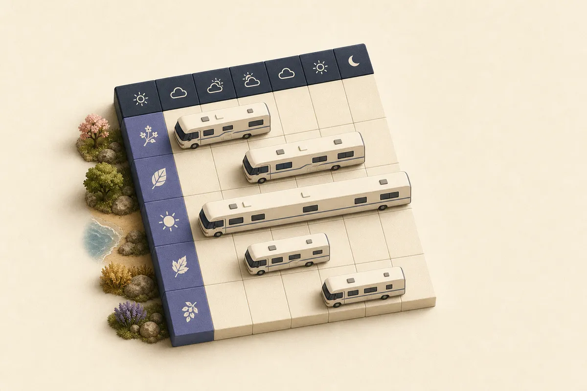 Calendrier des camping-cars