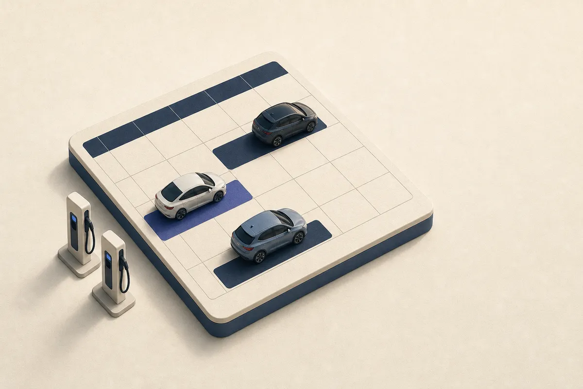 EV fleet calendar